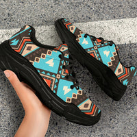 native-american-line-shapes-ethnic-pattern-chunky-sneakers