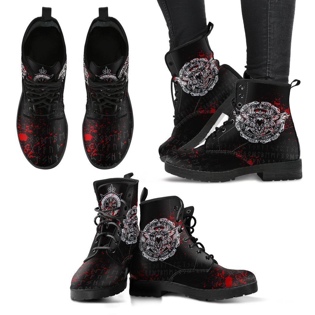 viking-leather-boots-raven-blood