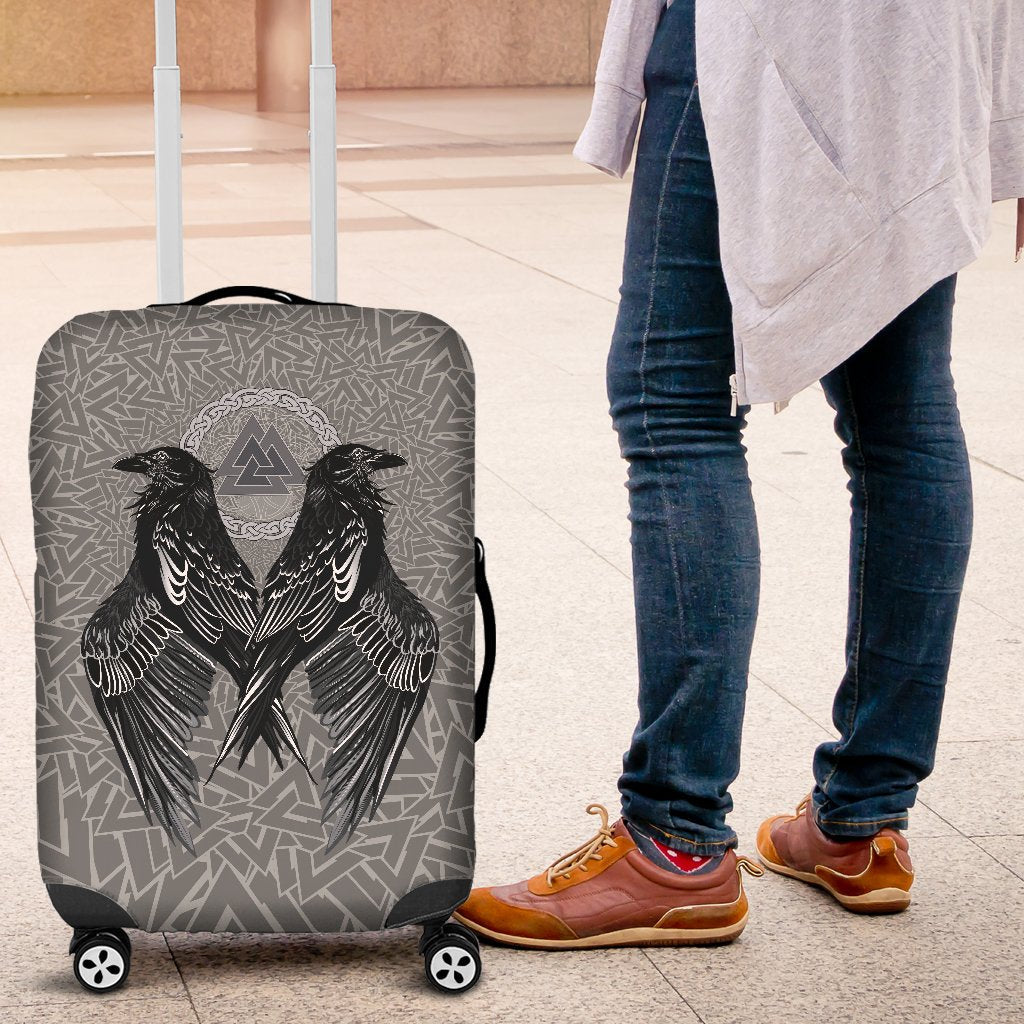 Viking Luggage Covers Raven Valknut RLT12 - Wonder Print Shop