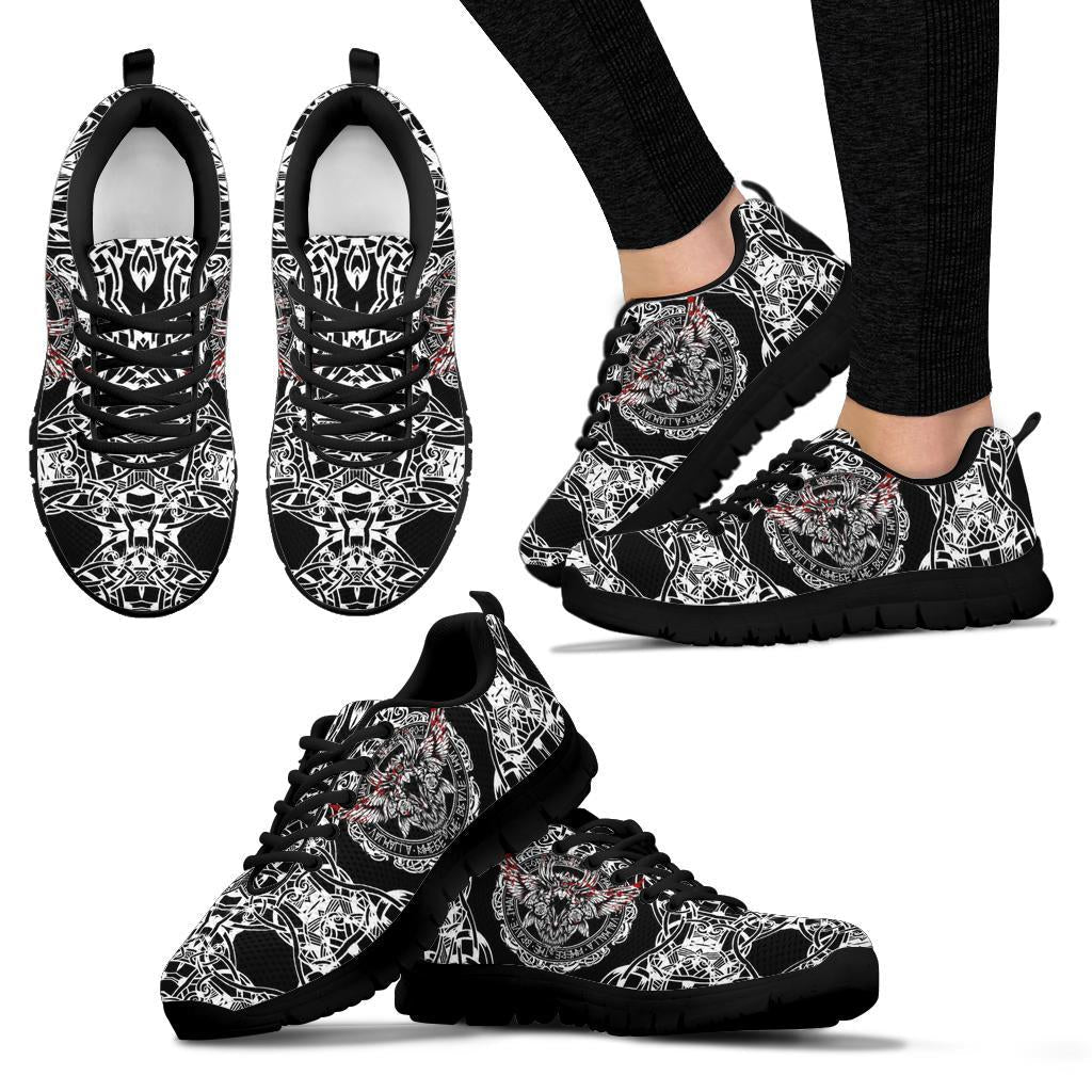 Viking Sneakers, Raven Blood RLT12 - Wonder Print Shop