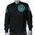 Viking Men's Bomber Jacket - Viking Bear Claws Cyan Tattoo RLT12 - Wonder Print Shop