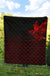 Viking Premium Quilt - The Raven Of Odin Rune, Red RLT12 - Wonder Print Shop