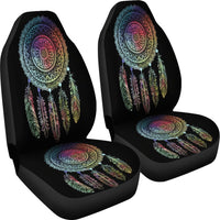 Mandala Dreamcatcher Native American Design Car Seat Covers LT10 - Wonder Print Shop