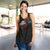 Viking Women's Racerback Tank, Fenrir Blood RLT12 - Wonder Print Shop