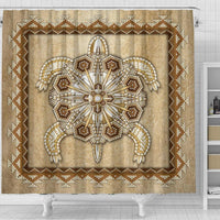 turble-totem-native-american-design-shower-curtain