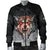 Viking Men's Bomber Jacket - Fenrir Norse Wolf RLT12 - Wonder Print Shop