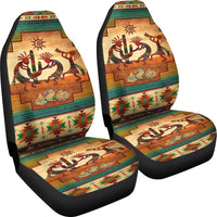 Kokopelli Totems Native American Car Seat Covers LT10 - Wonder Print Shop