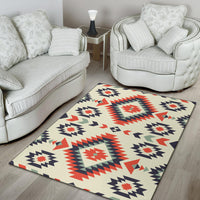 Pink Geometric Pattern Area Rug LT10 - Wonder Print Shop