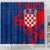 croatia-shower-curtain-national-flag-polygon-style