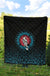 Viking Premium Quilt - Raven Celtic Cyan RLT12 - Wonder Print Shop