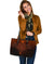 Viking Large Leather Tote, Skoll and Hati Orange RLT12 - Wonder Print Shop