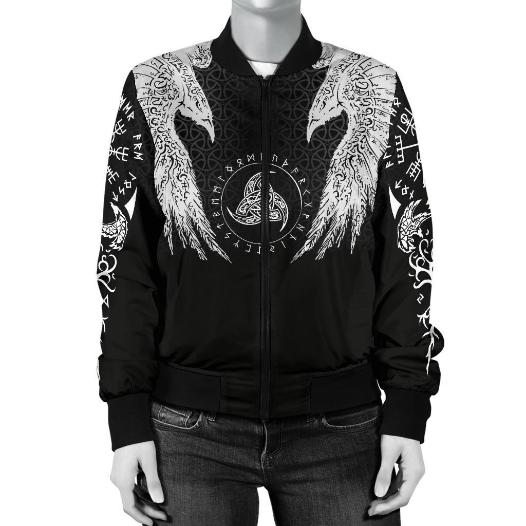Viking Women's Bomber Jacket Muninn RLT12 - Wonder Print Shop