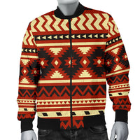Seamless Ethnic Pattern Men's Bomber Jacket LT10 - Wonder Print Shop