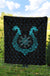 Viking Premium Quilt, Aegishjalmur Helm Of Awe Blue Edition RLT12 - Wonder Print Shop