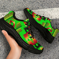 green-neon-native-tribes-native-american-chunky-sneakers