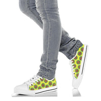 african-shoes-ankara-green-spirals-low-top