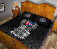 Viking Quilt Bed Set - Iceland Coat Of Arms RLT12 - Wonder Print Shop