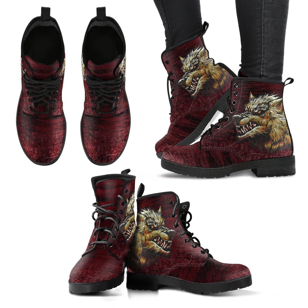 viking-leather-boots-fenrir-on-the-blood-moon-background