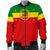 Ethiopia Men's Bomber Jacket - Imperial Flag Haile Selassie, with the Lion of Judah - Wonder Print Shop