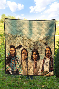 Native American Founding Fathers Premium Quilt LT10 - Wonder Print Shop