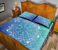 Flower Turtle Quilt Bed Set - Wonder Print Shop
