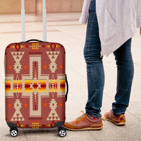 Tan Tribe Design Native American Luggage Covers LT10 - Wonder Print Shop