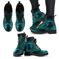 viking-leather-boots-ethnic-odin-raven-cyan