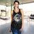 Vikings Women's Racerback Tank The Wolves, Skoll and Hati RLT12 - Wonder Print Shop