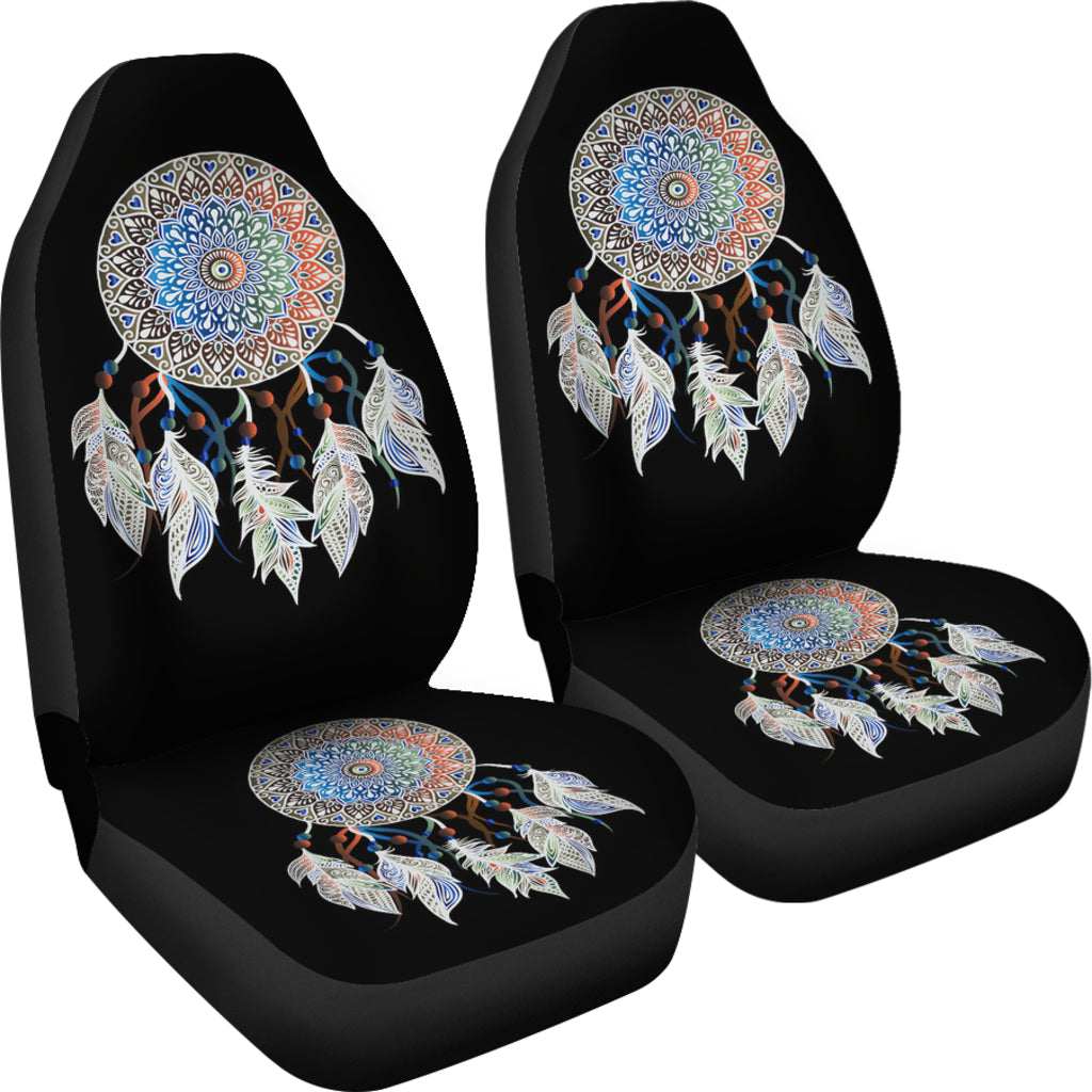 Mandala Dream Catcher Car Seat Covers LT10 - Wonder Print Shop