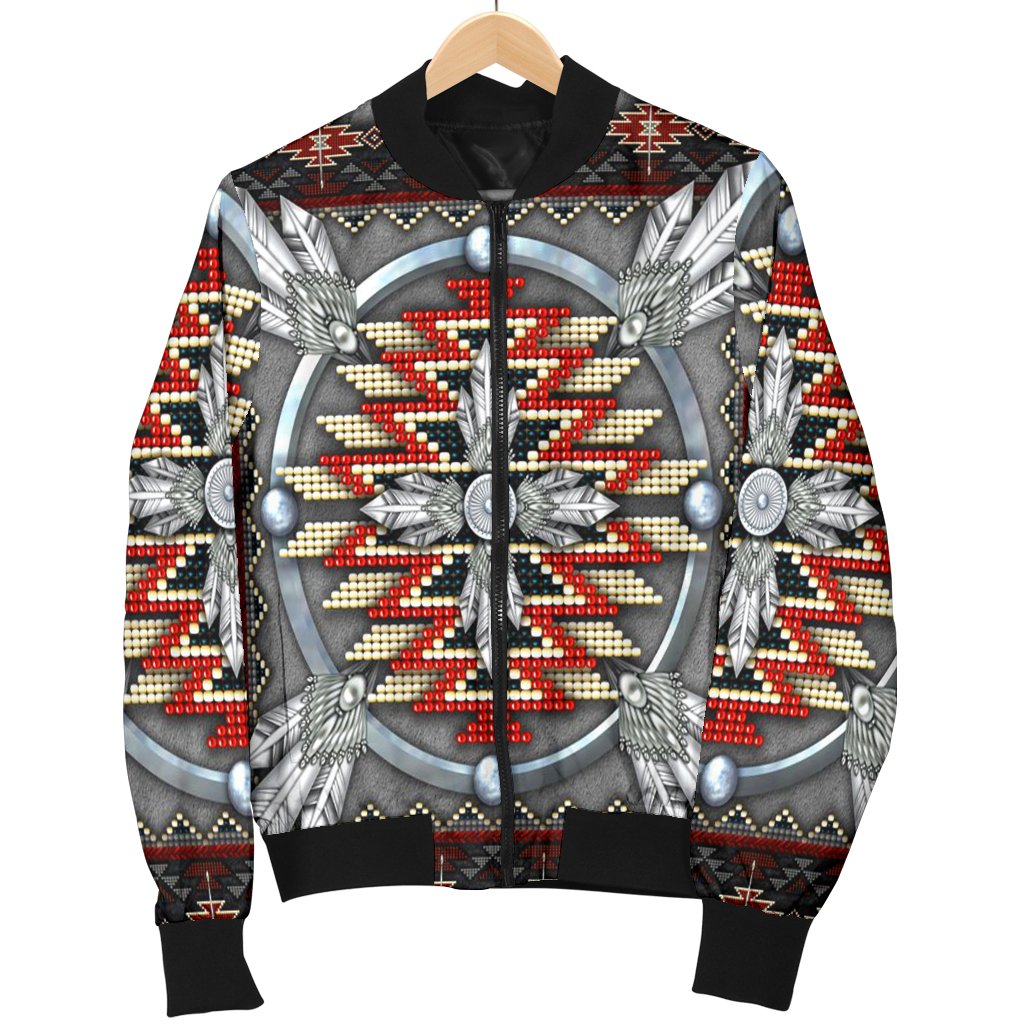Naumaddic Arts Native American Bomber Jacket LT10 - Wonder Print Shop