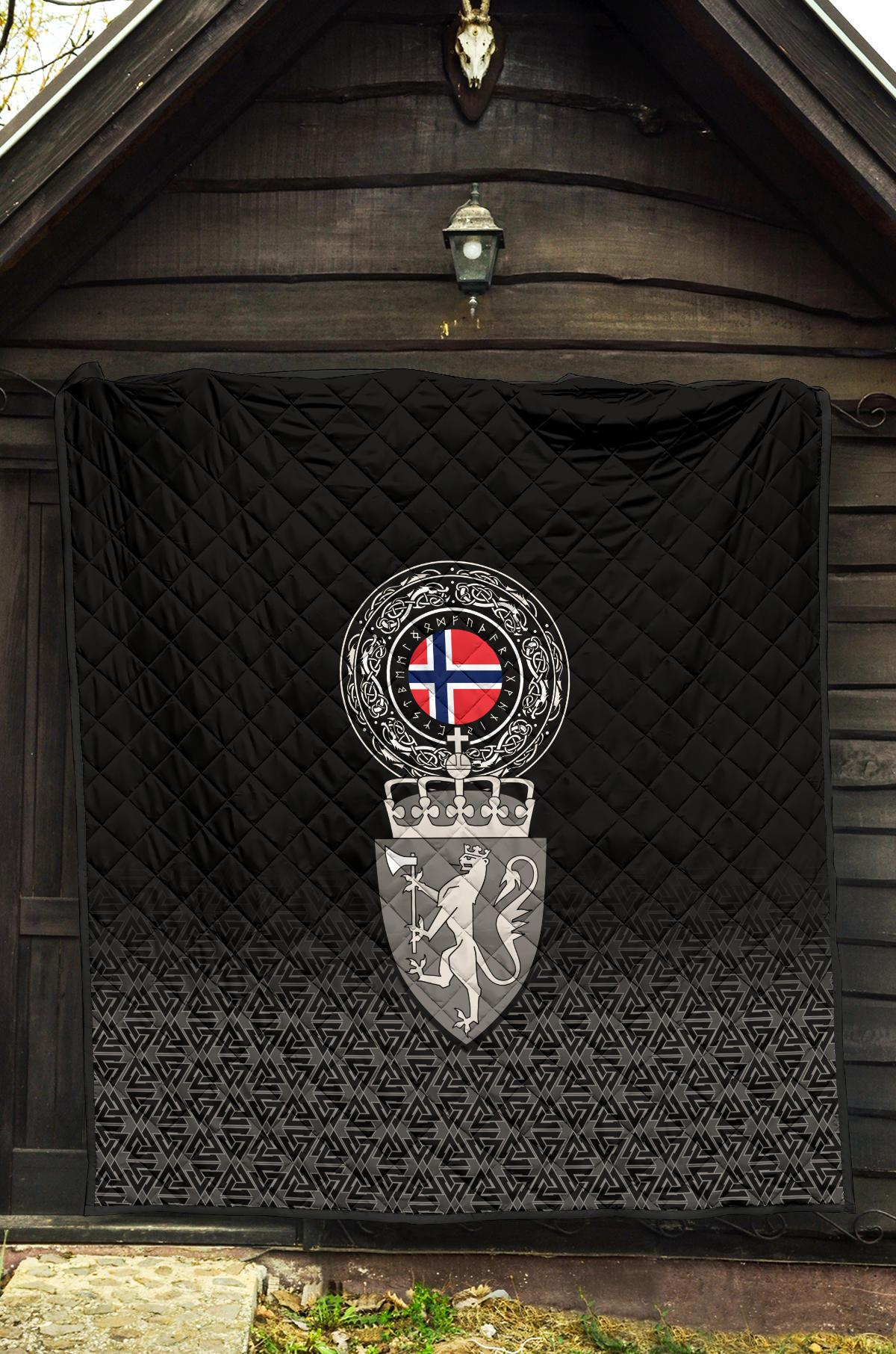 Viking Premium Quilt - Norway Coat Of Arms RLT12 - Wonder Print Shop