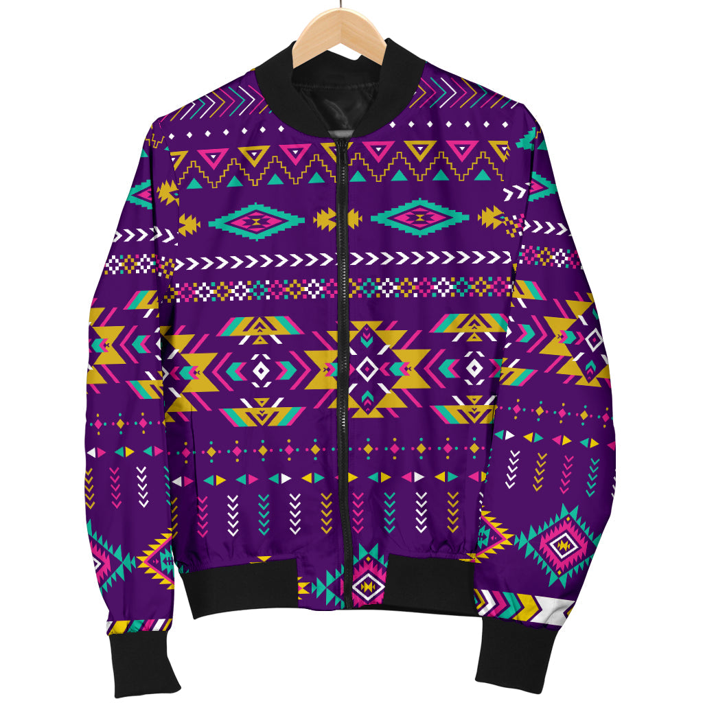 Light Purple Men's Bomber Jacket LT10 - Wonder Print Shop