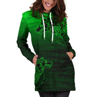 Viking Hoodie Dress, Skoll and Hati RLT12 - Wonder Print Shop
