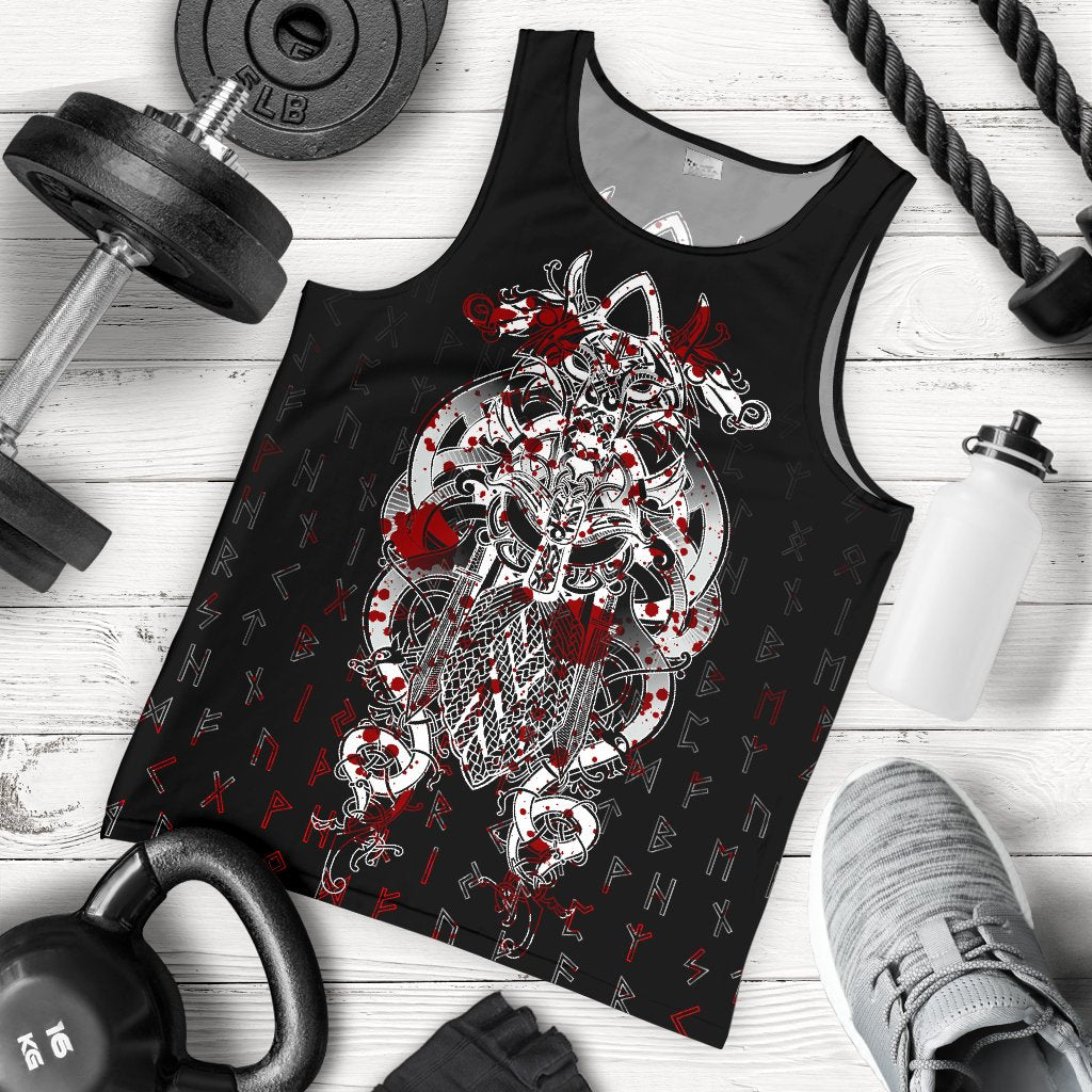 viking-tyr-tattoo-blood-mens-tank-top