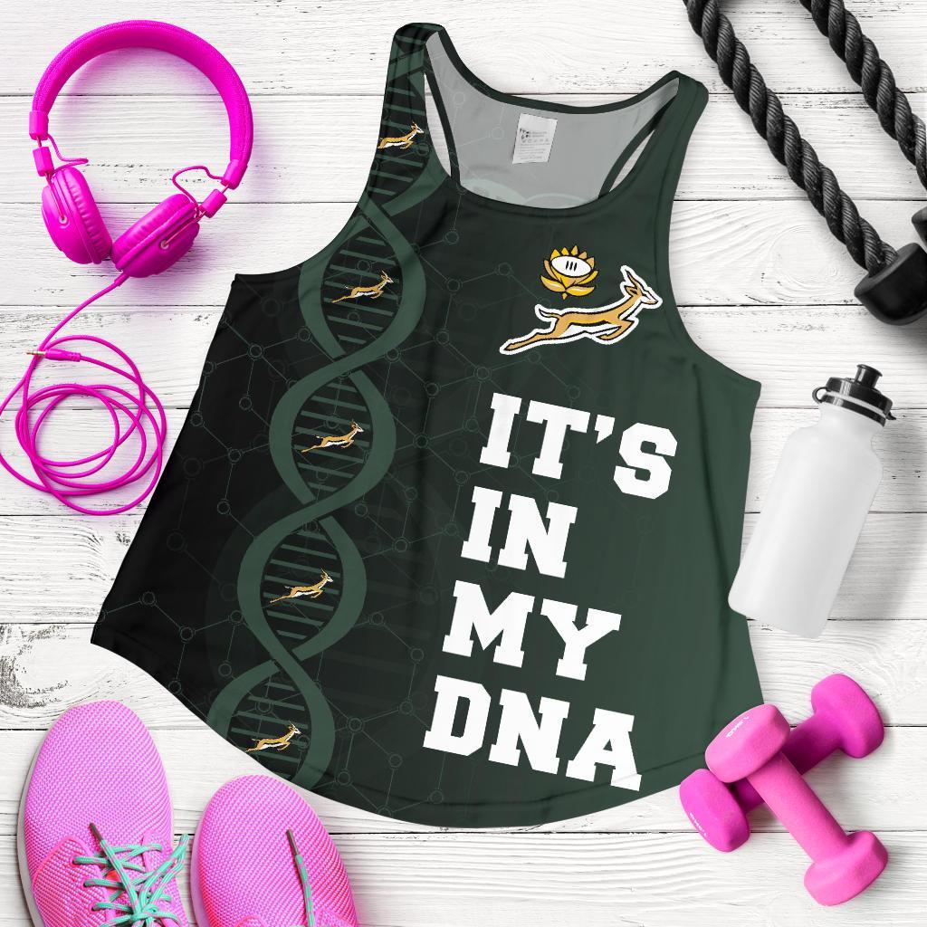 South Africa Springboks Dna Women Tank Top - Wonder Print Shop