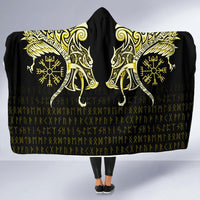 viking-economy-hooded-blanket-fenrir-raven-and-vegvisir-tattoo-yellow