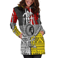 War Chief Native American Hoodie Dress LT10 - Wonder Print Shop