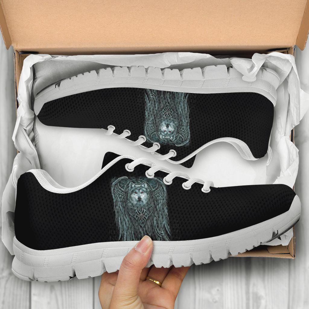 Viking Sneakers, Spiral Wolf Spirit RLT12 - Wonder Print Shop