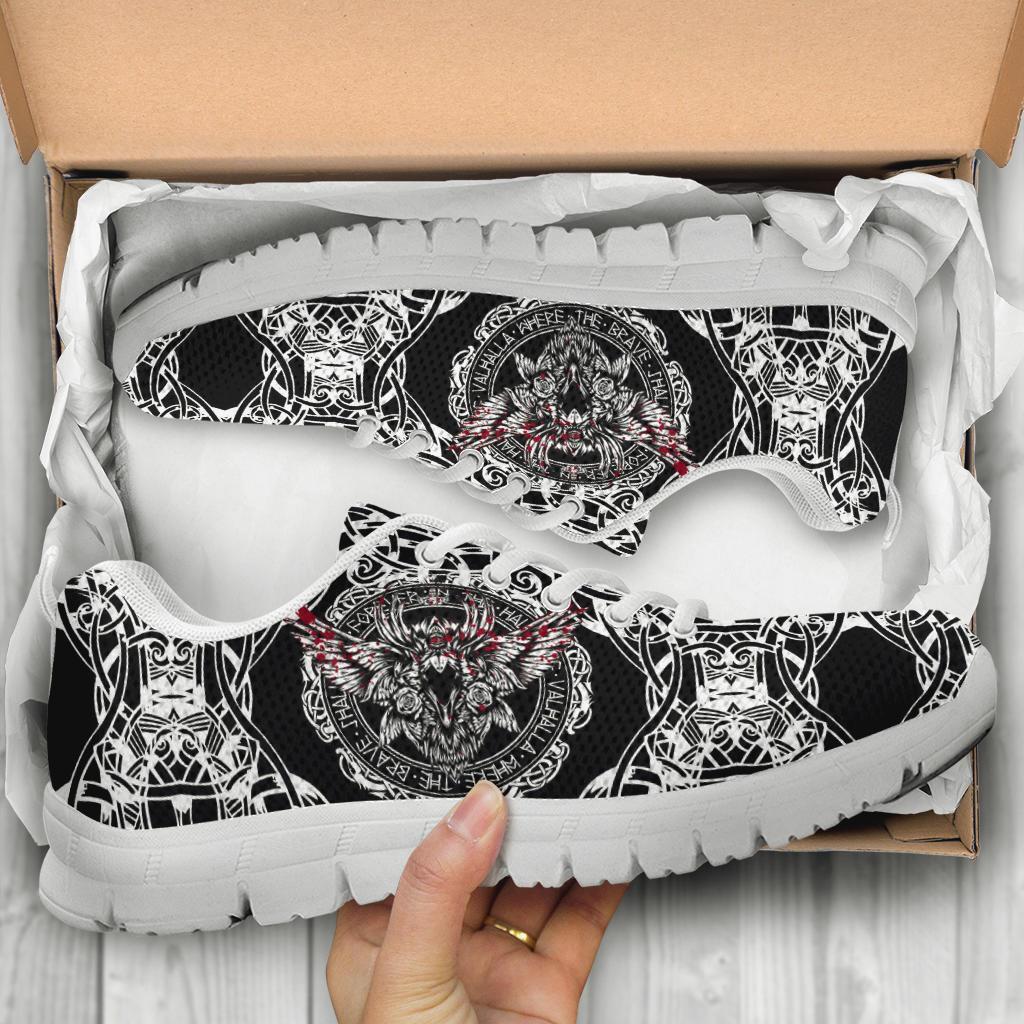Viking Sneakers, Raven Blood RLT12 - Wonder Print Shop