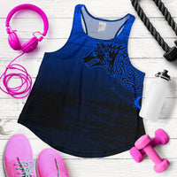 Viking Women's Racerback Tank, Skoll and Hati RLT12 - Wonder Print Shop