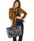 Viking Large Leather Tote, Raven Blood RLT12 - Wonder Print Shop