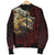 Viking Men's Bomber Jacket - Fenrir On The Blood Moon Background RLT12 - Wonder Print Shop