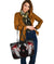 Viking Large Leather Tote Mystical Raven Tattoo Blood RLT12 - Wonder Print Shop