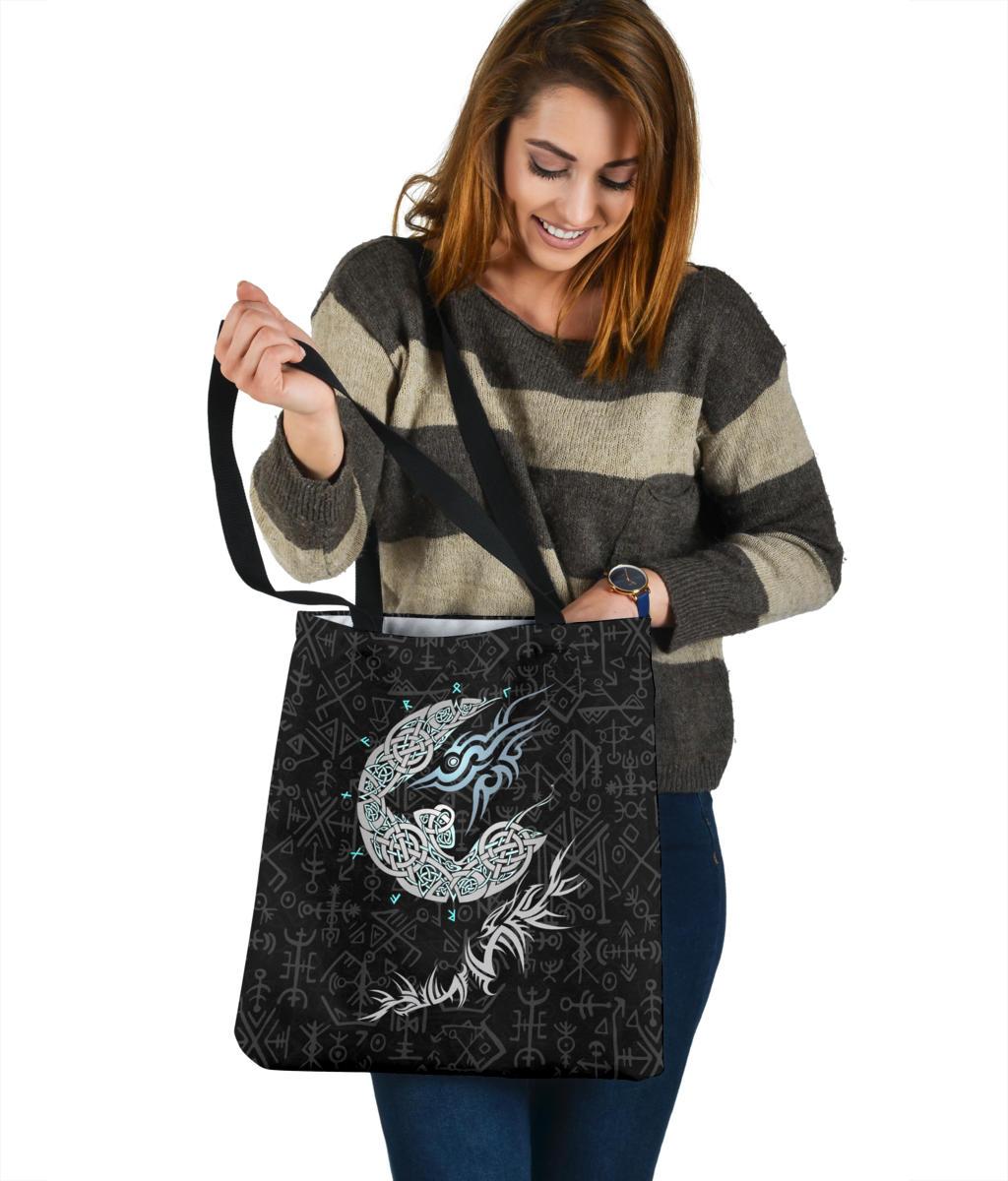 viking-fenrir-wolf-tote-bag