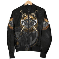 Viking Women's Bomber Jacket Lion RLT12 - Wonder Print Shop
