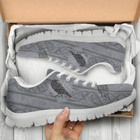 Viking Sneakers - Odin's Celtic Raven - Scandinavian Tattoo RLT12 - Wonder Print Shop