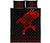 Viking Quilt Bed Set Raven Tattoo - Red RLT12 - Wonder Print Shop