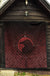 Viking Premium Quilt, Ethnic Odin Raven Red RLT12 - Wonder Print Shop
