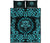 Viking Quilt Bed Set - Fenrir Viking Cyan 3D RLT12 - Wonder Print Shop