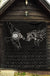 Viking Premium Quilt - Raven and Wolf Special Tattoo RLT12 - Wonder Print Shop